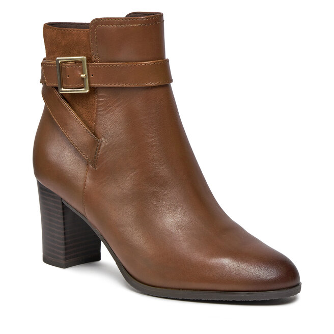 Bottines Caprice 9 25327 41 Cognac Comb 313 chaussures