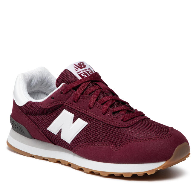 New balance discount 515 femme bordeaux