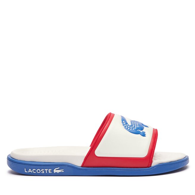 Klapki Lacoste Serve Slide - Écru