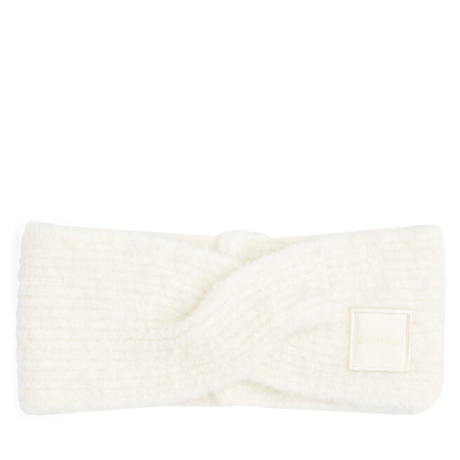 Opaska materiałowa Calvin Klein Modern Patch - Écru