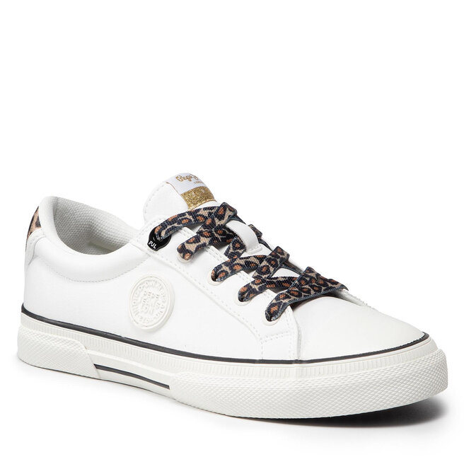 Teniși Pepe Jeans Kenton Patty PLS31234 White 800