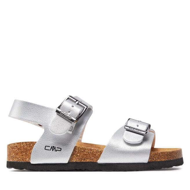 Sandały CMP Kids Raisho Sandal - Srebrny