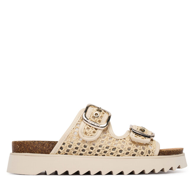 Klapki Tamaris 1-27516-46 Kremowy -