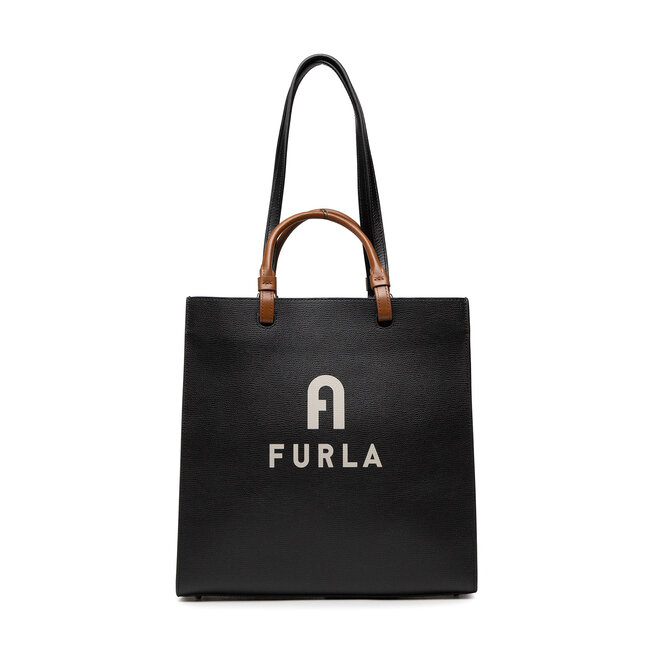 Geantă Furla Varsity Style WB00728-BX1230-E0500-1-057-20-CN-B Nero/Perla e clasice imagine noua gjx.ro