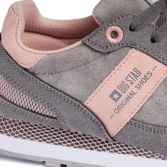 Big Star Shoes Tenisice Big Star Shoes GG274675 902 Grey/Pink