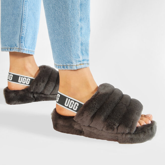 Ugg Пантофи Ugg W Fluff Yeah Slide 1095119 W/Chrc