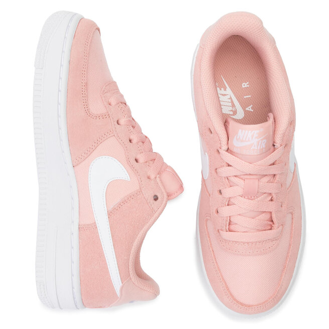 Pantofi Nike Air Force 1 Pe Gs BV0064 600 Coral Stardust White