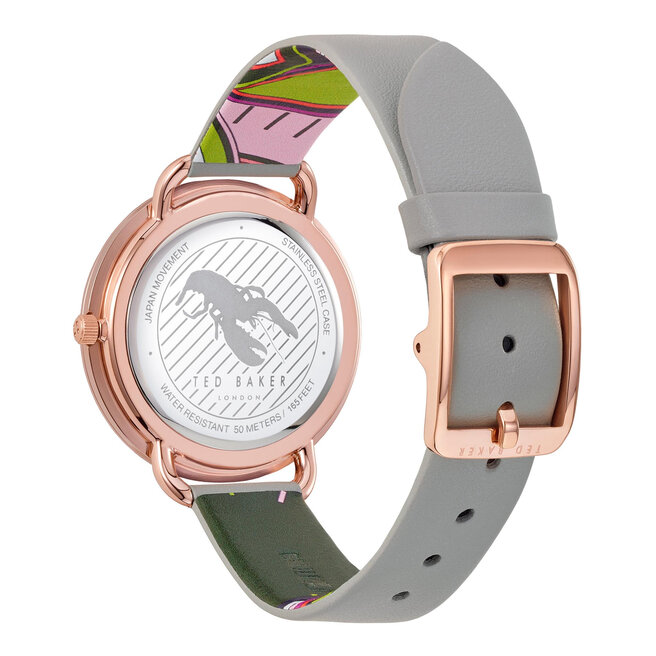 Ted Baker Ρολόι Ted Baker Hettie BKPHTF901 Grey