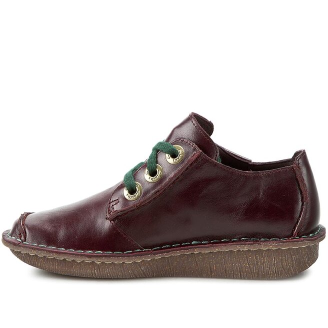 Clarks funny dream aubergine on sale