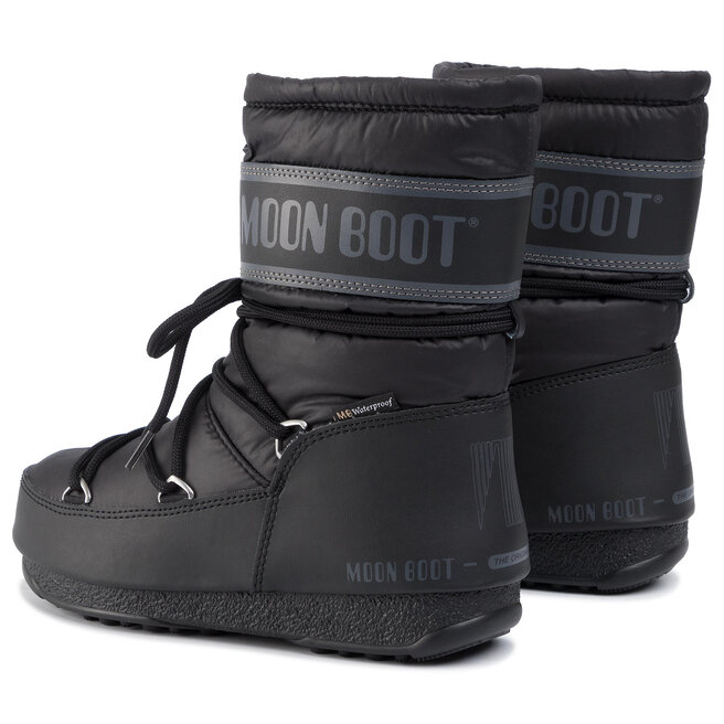 moon boot mid nylon black