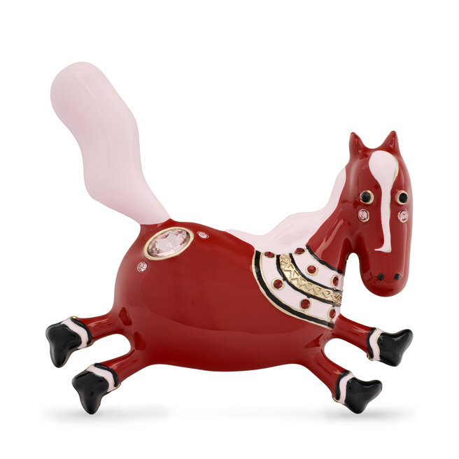 Broszka Weekend Max Mara 2615751034650 Czerwony -