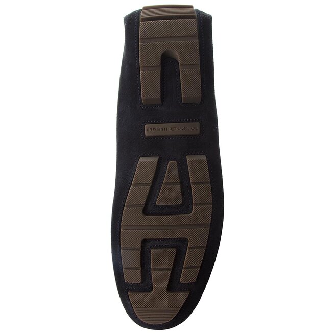 Tommy Hilfiger Mokasinai Tommy Hilfiger Seasonal Hardware Suede Loafer FM0FM01807 Midnight 403