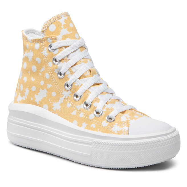 Converse Teniși Converse Ctas Mowe Hi A01194C Cyber Mango/White/White