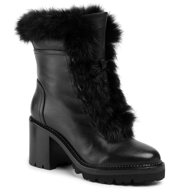 Trzewiki Eva Minge 40-06-000448 Czarny - kobiece