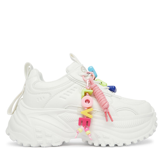 Sneakersy Buffalo Turbo Fun 1636743 Biały - kobiece
