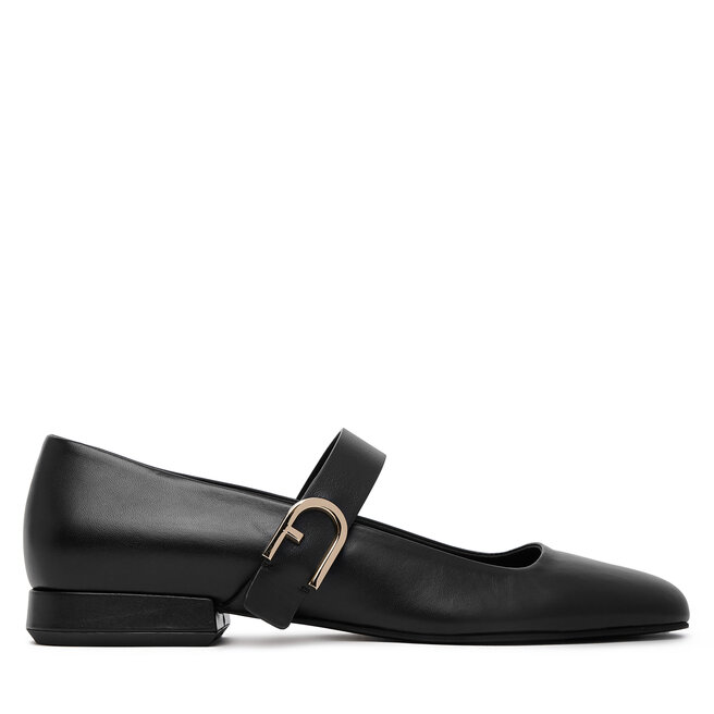 Półbuty Furla Chic Ballerina YJ70HIC X30000 AL - Czarny