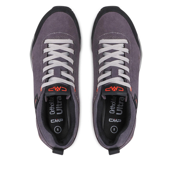CMP Παπούτσια πεζοπορίας CMP Elettra Low Hiking Shoe Wp 38Q4617 Grey/Flash Orange 63UL