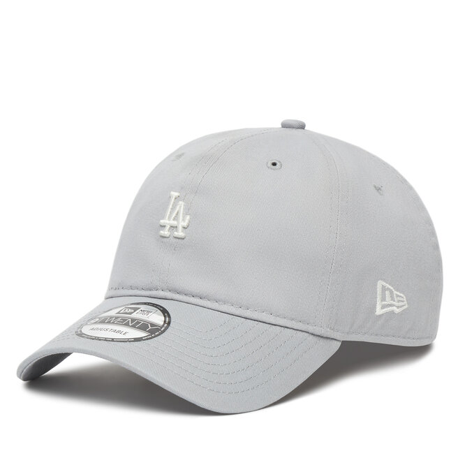 Czapka z daszkiem New Era LA Dodgers MLB Mini Logo Washed 9TWENTY - Szary