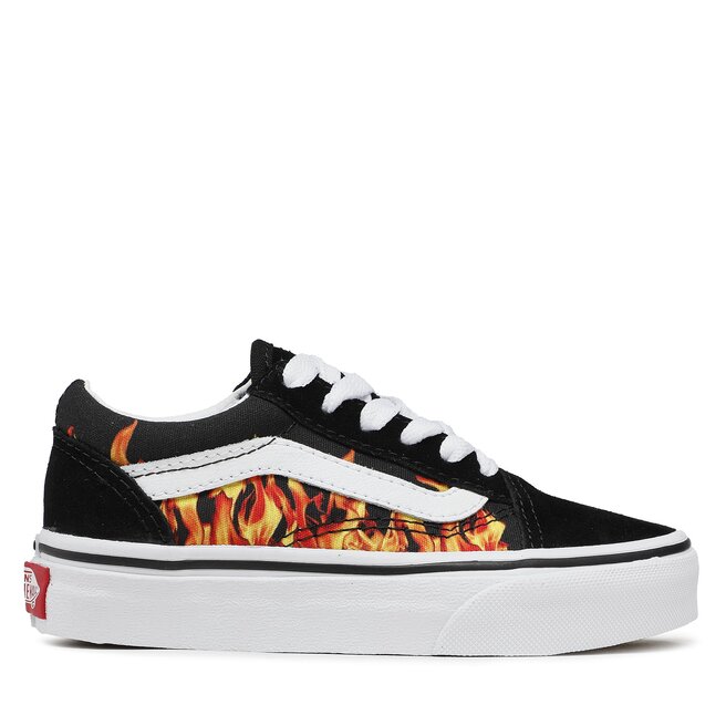 Sneakers aus Stoff Vans Old Skool VN0005WVBLK1 Digi Flame Black