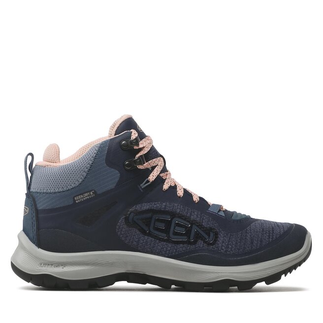 Keen Chaussures de trekking Keen Terradora Flex Mid Wp W 1026877 Vintage Indigo/Peachy Keen