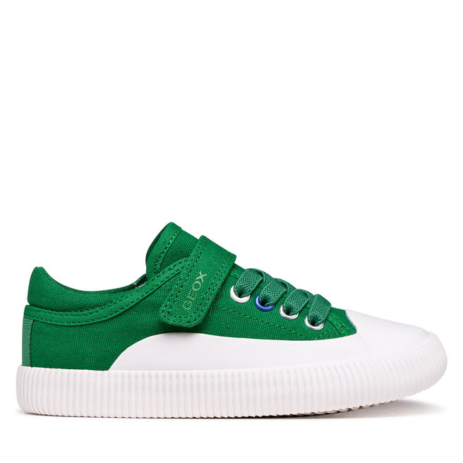 Trampki Geox J Tippeste Boy J65N4B 00010 C0594 M Zielony - chłopięce