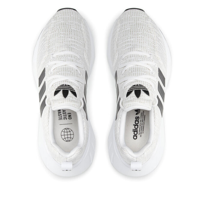 adidas Обувки adidas Swift Run 22 J GW8179 Ftwwht/Cblack/Greone