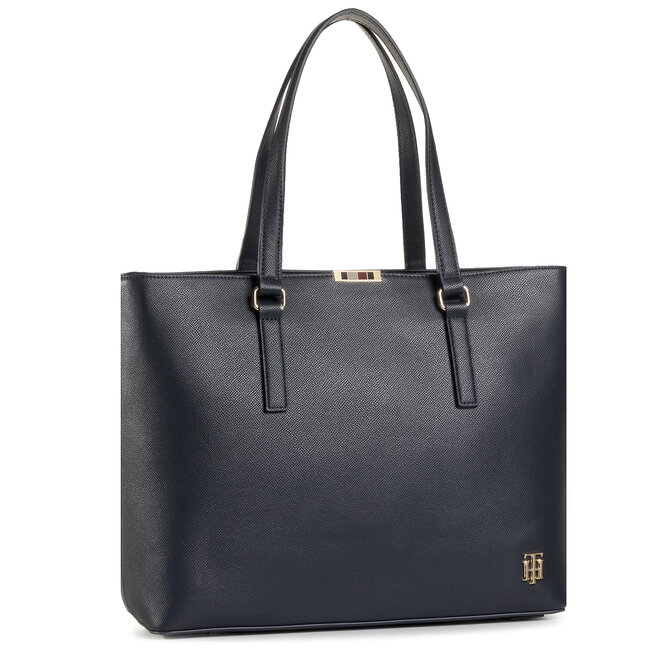 Saffiano tote tommy hilfiger discount