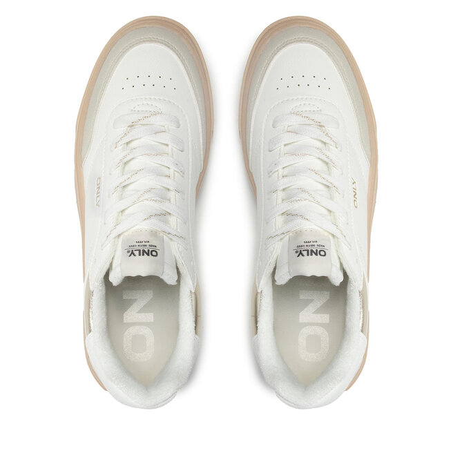 ONLY Shoes Sneakers ONLY Shoes 15253250 White/W Gold