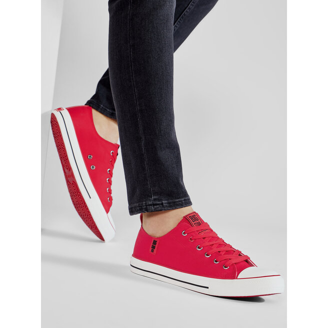 Big Star Shoes Sneakers Big Star Shoes JJ174063 Red