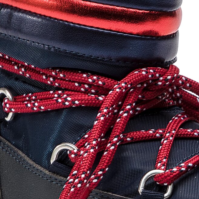 Tommy Jeans Παπούτσια Tommy Jeans Corporate Snowboot EN0EN00418 Midnight 403