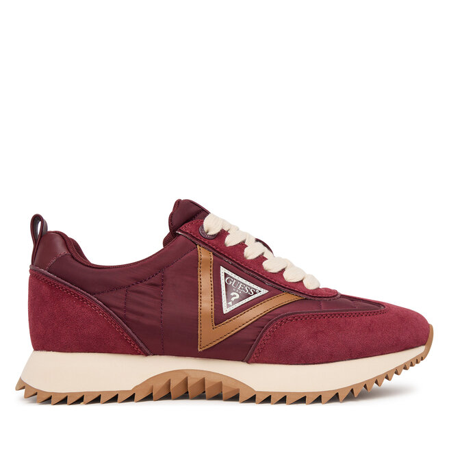 Sneakersy Guess FLFBA2 FAB12 Bordowy