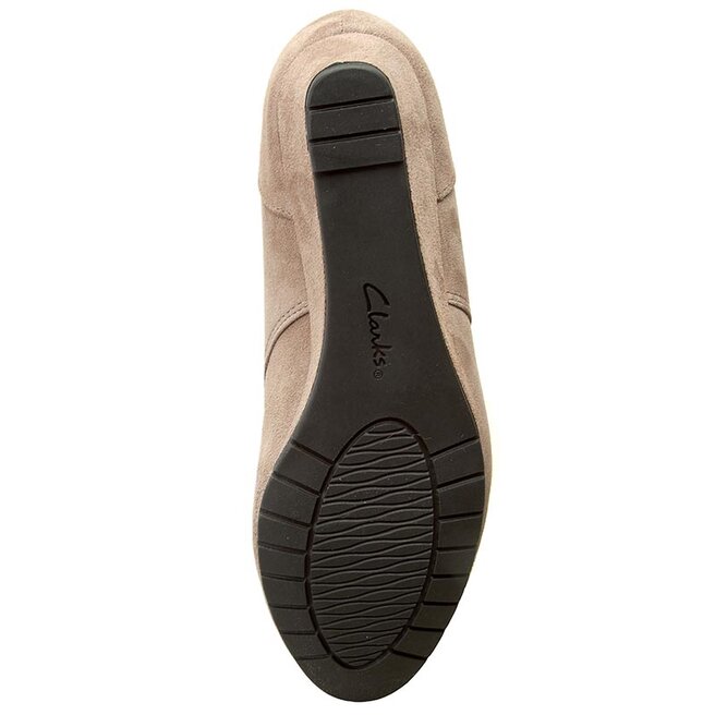 Bottines Clarks Vendra Peak 261218274 Pebble Suede chaussures