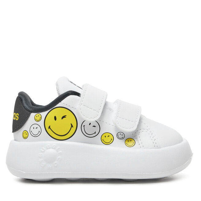 Sneakersy adidas Smiley Advantage - Biały
