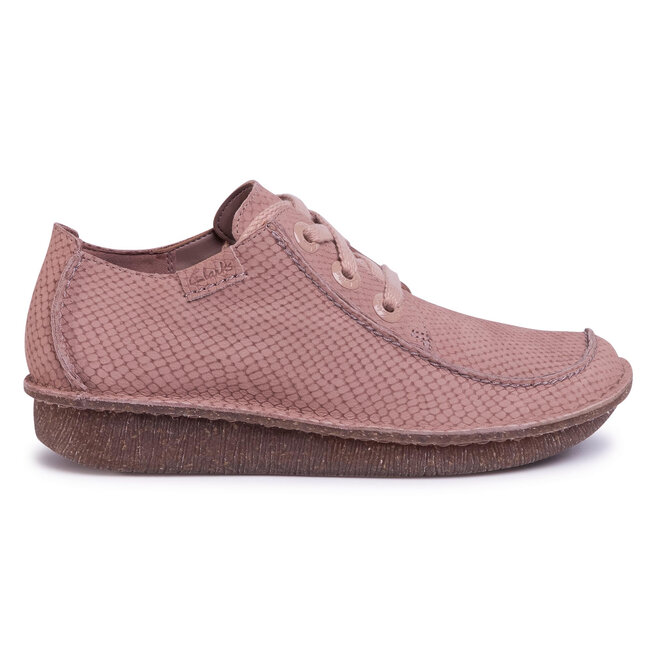 Zapatos Clarks Funny Dream 261475724 DustyPink Nubuck zapatos.es