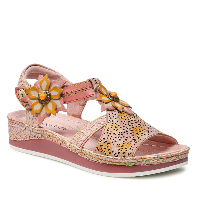 Sandale Laura Vita Brcuelo 97 SL150420-97 Beige Beige imagine noua