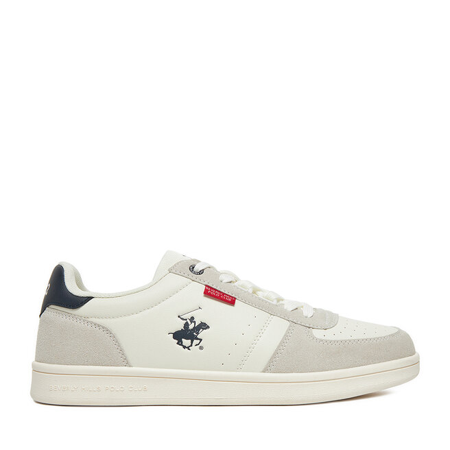 Sneakersy Beverly Hills Polo Club V5-10147 Biały - męskie