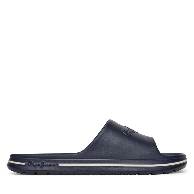 Klapki Pepe Jeans Beach Slide M - Granatowy