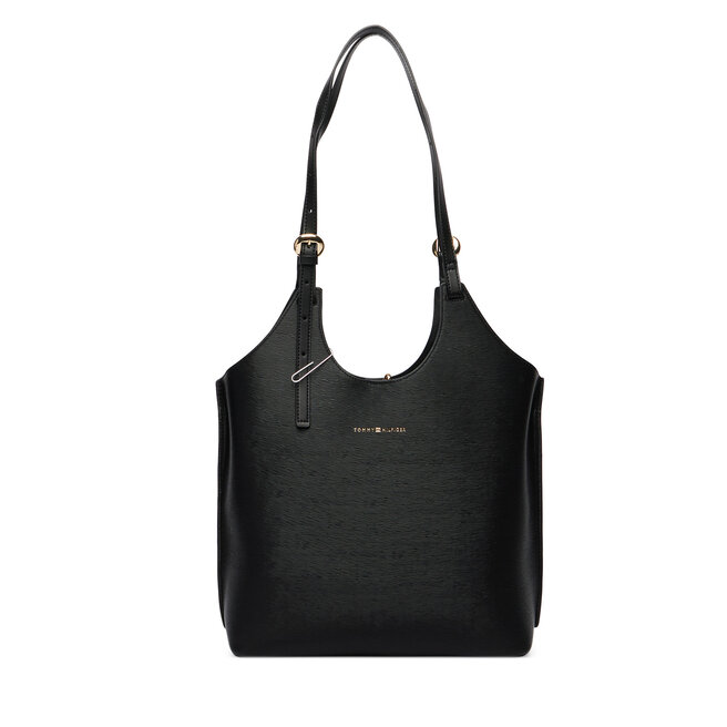 Torebka Tommy Hilfiger Th Modern Tote AW0AW18618 Czarny -