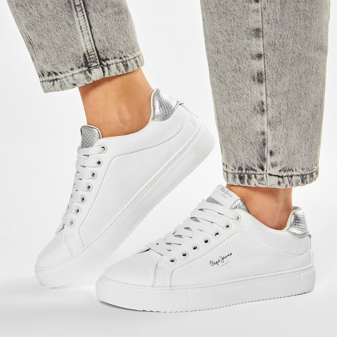 Pepe Jeans Сникърси Pepe Jeans Adams Lamu PLS30959 White 800