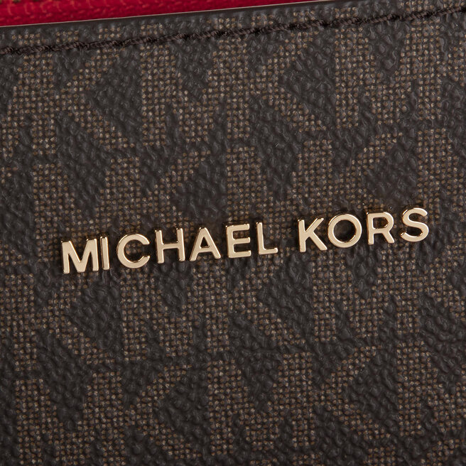 MICHAEL Michael Kors Táska MICHAEL Michael Kors Mercer 30F9GM9S7B Brn/Brt Red