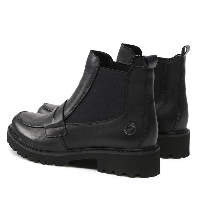 Remonte Bokacsizma Remonte D8697-00 Schwarz
