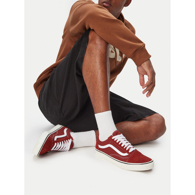 Tenisówki Vans Old Skool VN000D7ZGWR1 Czerwony - kobiece
