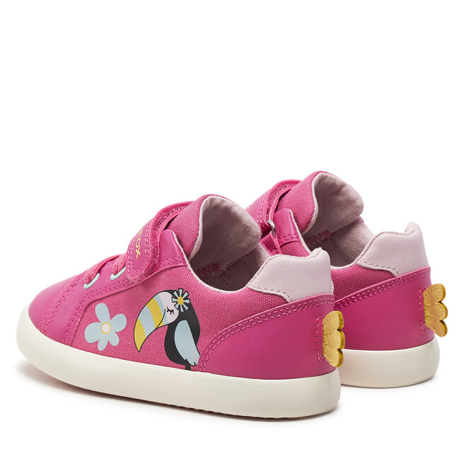 Baskets Geox Bébé Fille B Gisli Girl C – Chaussures Respirantes, Confortables – Pour Petites Filles