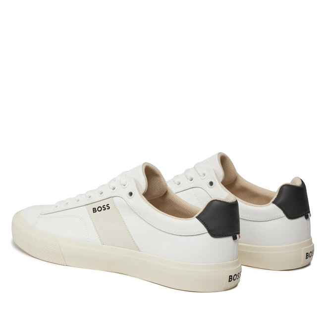 BOSS Aiden_Tenn_flrb, Tennis Uomo, Bianco opalino, 44 EU