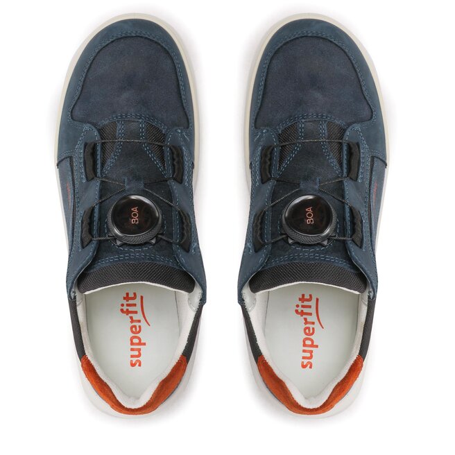 Superfit Free Ride sneakers, blauw/zwart 8000, 42 EU breed, Blauw zwart 8000, 42 EU Weit