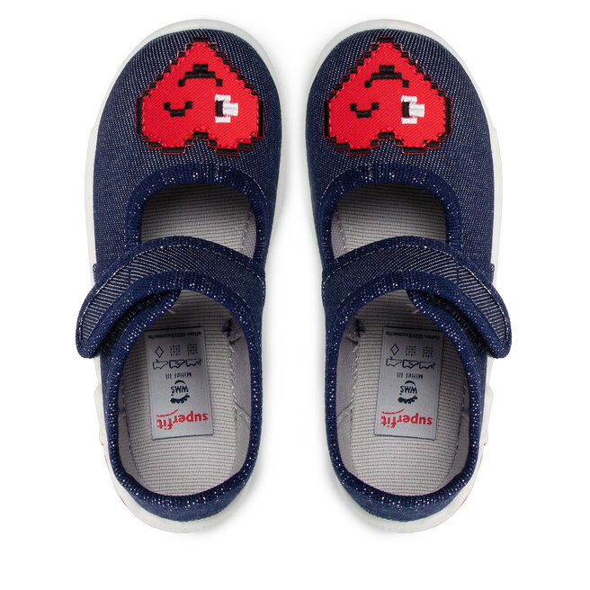 Superfit Bačkory Superfit 1-800288-8030 M Blau/Rot