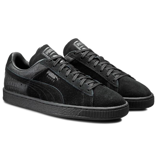 Sneakers Suede Casual Emboss 361372 01 Puma Black •