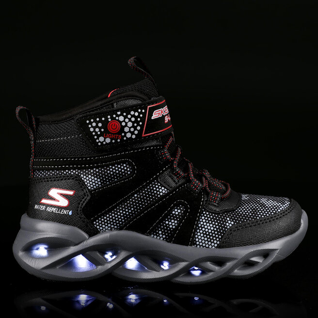 Skechers Sněhule Skechers Zerrix 400145L/BKRD Black/Red