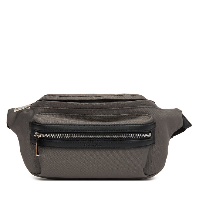 Saszetka nerka Calvin Klein Contrast Belt Bag - Szary