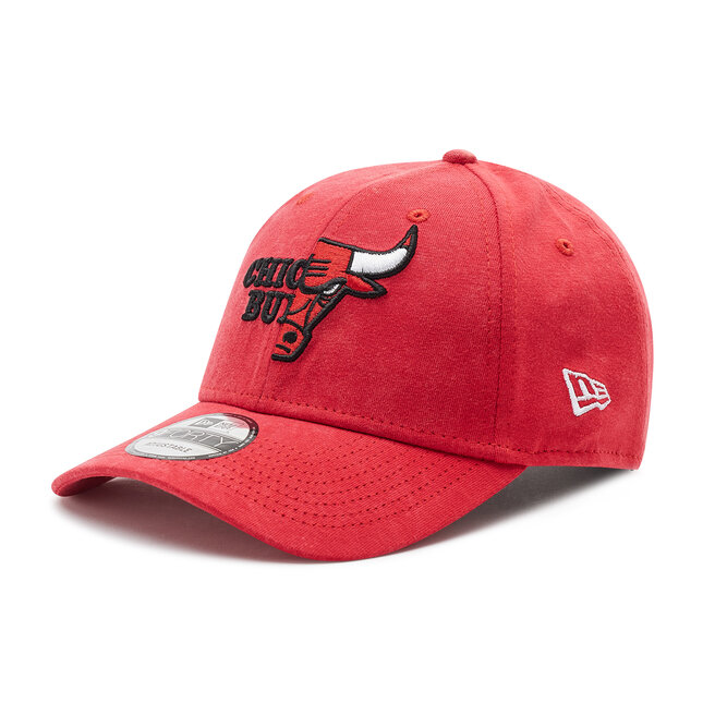 New Era Șapcă New Era Chicago Bulls Split Logo 9Forty 60240445 Roșu